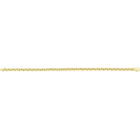 Phillip Gavriel 14K Yellow Gold 7" Venetian Classic Chain Link Bracelet with Polished Finish