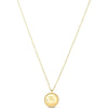 Phillip Gavriel 14K Yellow Gold Scorpio Zodiac Pendant Necklace with Italian Cable Chain - 18" Extendable