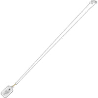 Phillip Gavriel 18K Gold & Sterling Silver Serpent Medallion Necklace with Diamond and Tsavorite - 0.10 Carat Diamond, 0.10 Carat Tsavorite