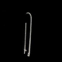 Platinum 3.00 Carat Tennis Bracelet with 76 Prong Set Round Lab Diamonds - E-F Color VS2 Clarity - Covaloro Fine Jewelry