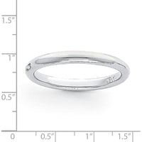 Platinum 3mm Comfort-Fit Domed Wedding Band - Lightweight and Polished by Luciano & Cie