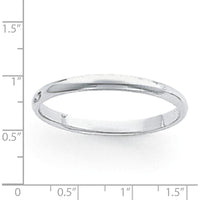 Platinum 3mm Half Round Wedding Band - Featherweight Design for Ultimate Comfort by Luciano & Cie