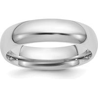 Platinum 5mm Comfort-Fit Wedding Band - Timeless White Metal Elegance by Luciano & Cie