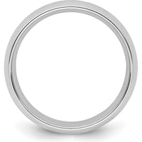 Platinum 6mm Comfort-Fit Wedding Band - Domed Polished Design by Luciano & Cie