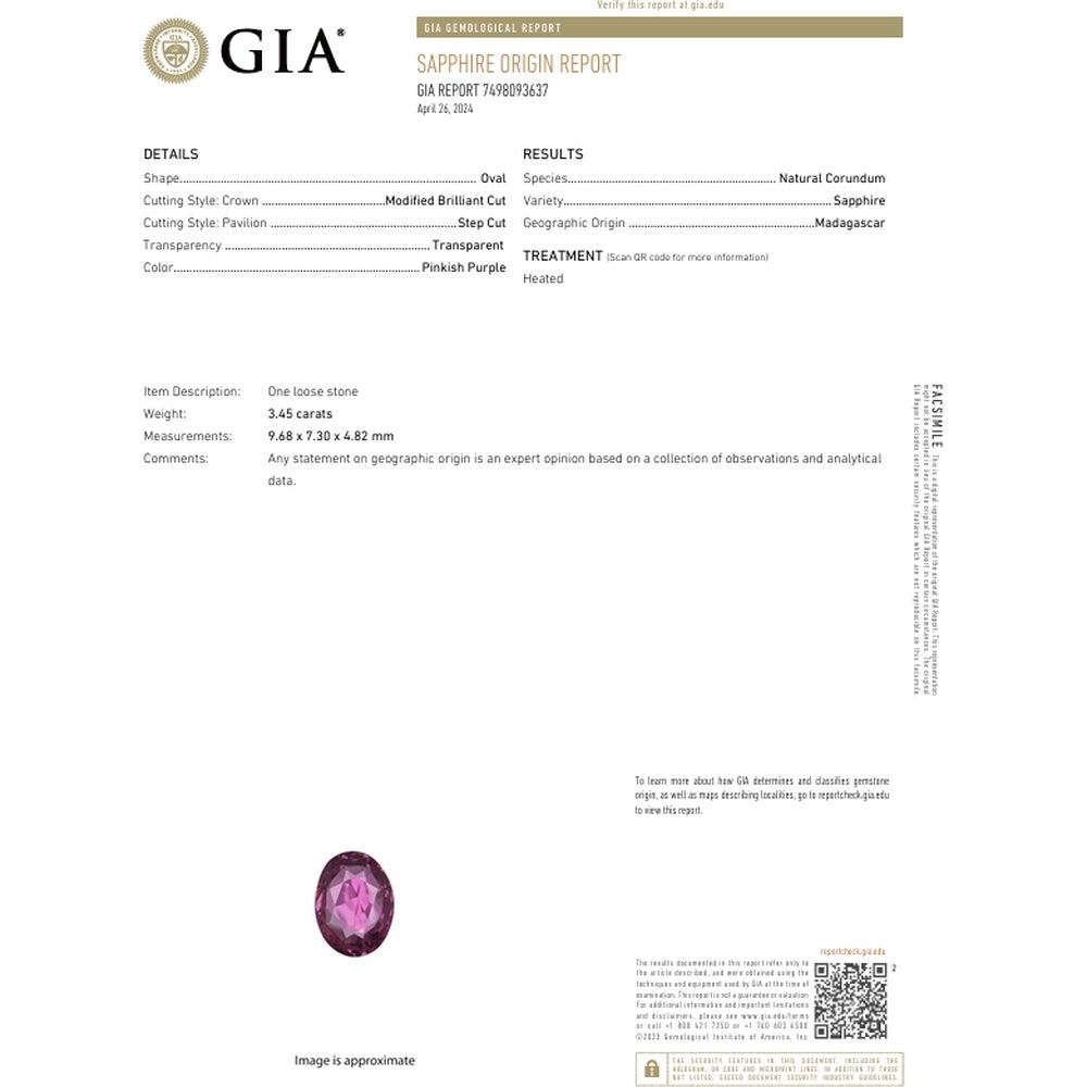 Platinum and 18K Yellow Gold Floral Halo Ring with 3.45 Carat Madagascar Sapphire and 1.30 Carat Diamond Accents