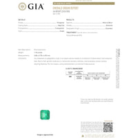 Platinum Ballerina Ring with 1.18 Carat Colombian Emerald and Diamond Halo - 0.92 Carat Total Diamond Weight