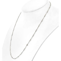 Platinum Diamond Necklace with 2.85 Carats Total Diamond Weight - 20 Inches