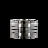 Platinum Special Eternity Band with Prong Set Round Lab Diamonds - 0.13 Carat Total Diamond Weight - Covaloro Fine Jewelry