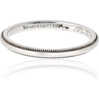 Platinum Tiffany & Co. Wedding Band - 3.6 Grams of Timeless Elegance