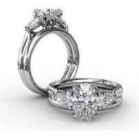 Polished Round Wedding Band with Inner Engraving by Fana