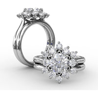 Polished Wedding Band with Domed Profile by Fana