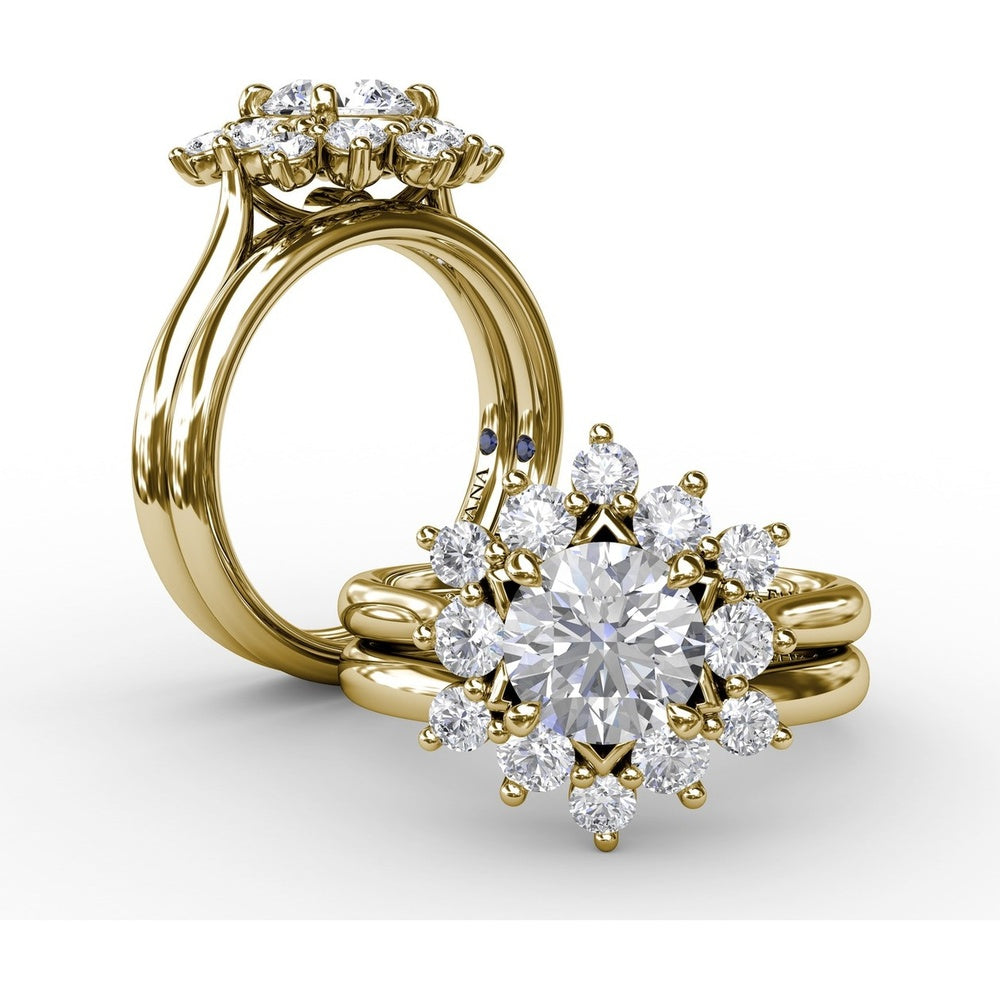 Polished Wedding Band with Domed Profile by Fana