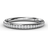Prong Set Round Diamond Anniversary Band by Fana - 0.20 Carat Total Diamond Weight
