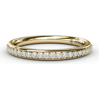 Prong Set Round Diamond Anniversary Band by Fana - 0.20 Carat Total Diamond Weight