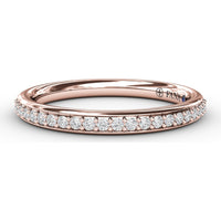 Prong Set Round Diamond Anniversary Band by Fana - 0.20 Carat Total Diamond Weight