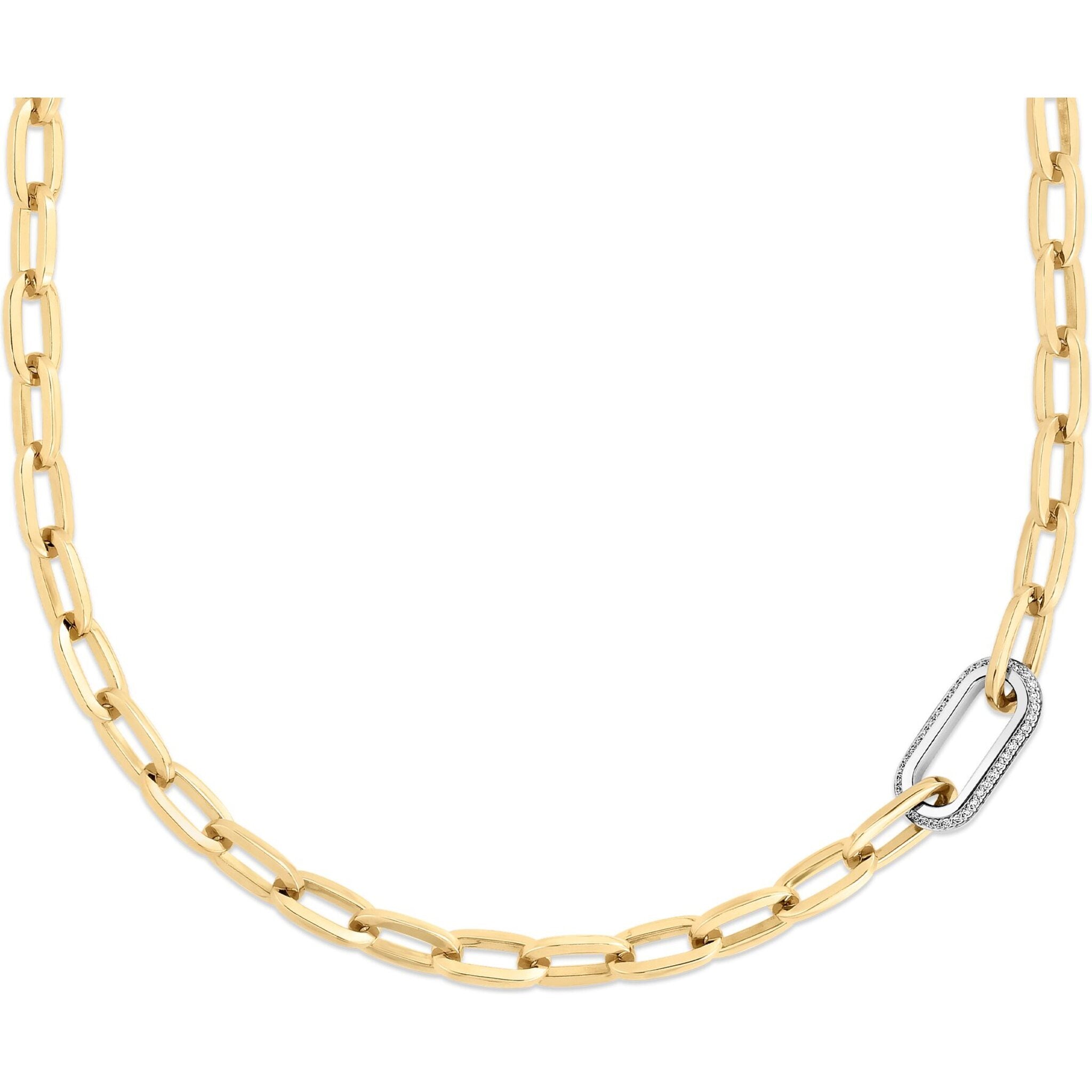 Venice Link Necklace 18 in 18K Yellow Gold - Yellow Gold