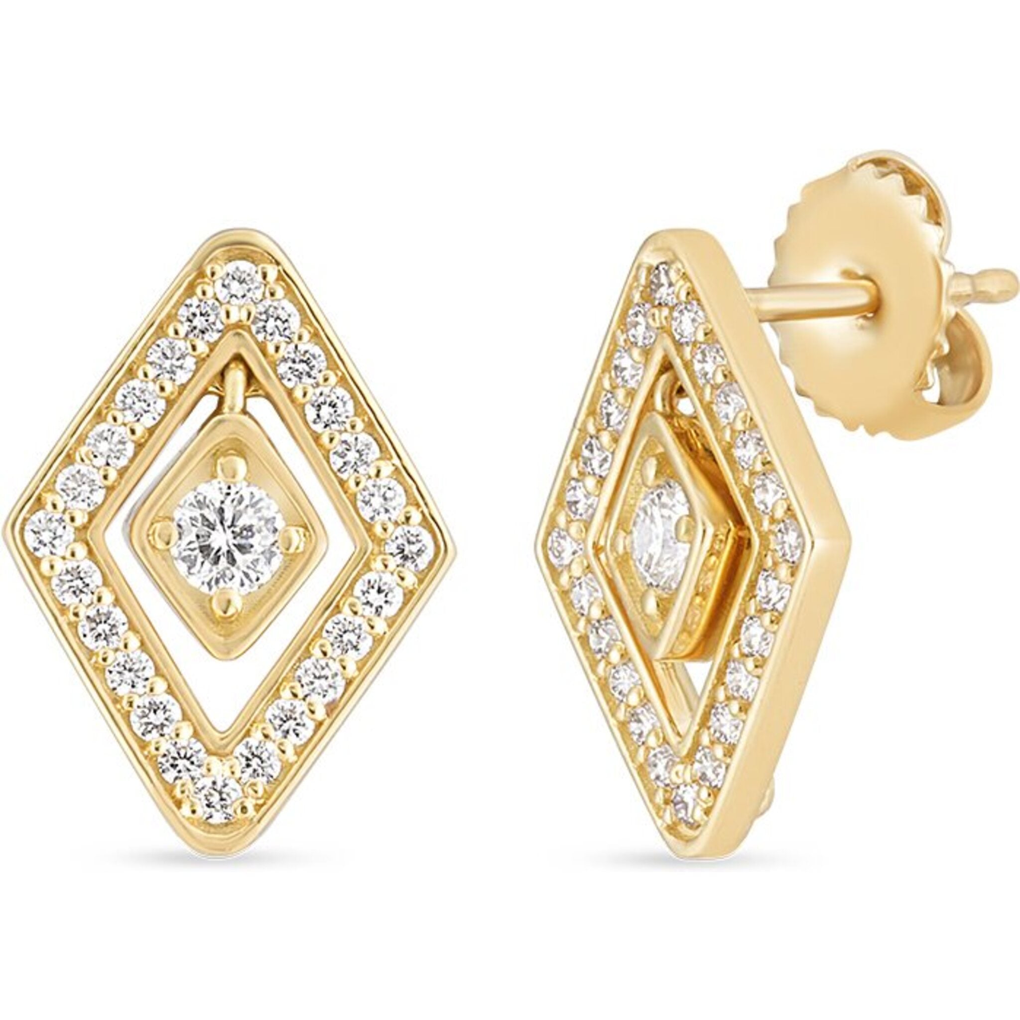 Roberto coin store gold earrings