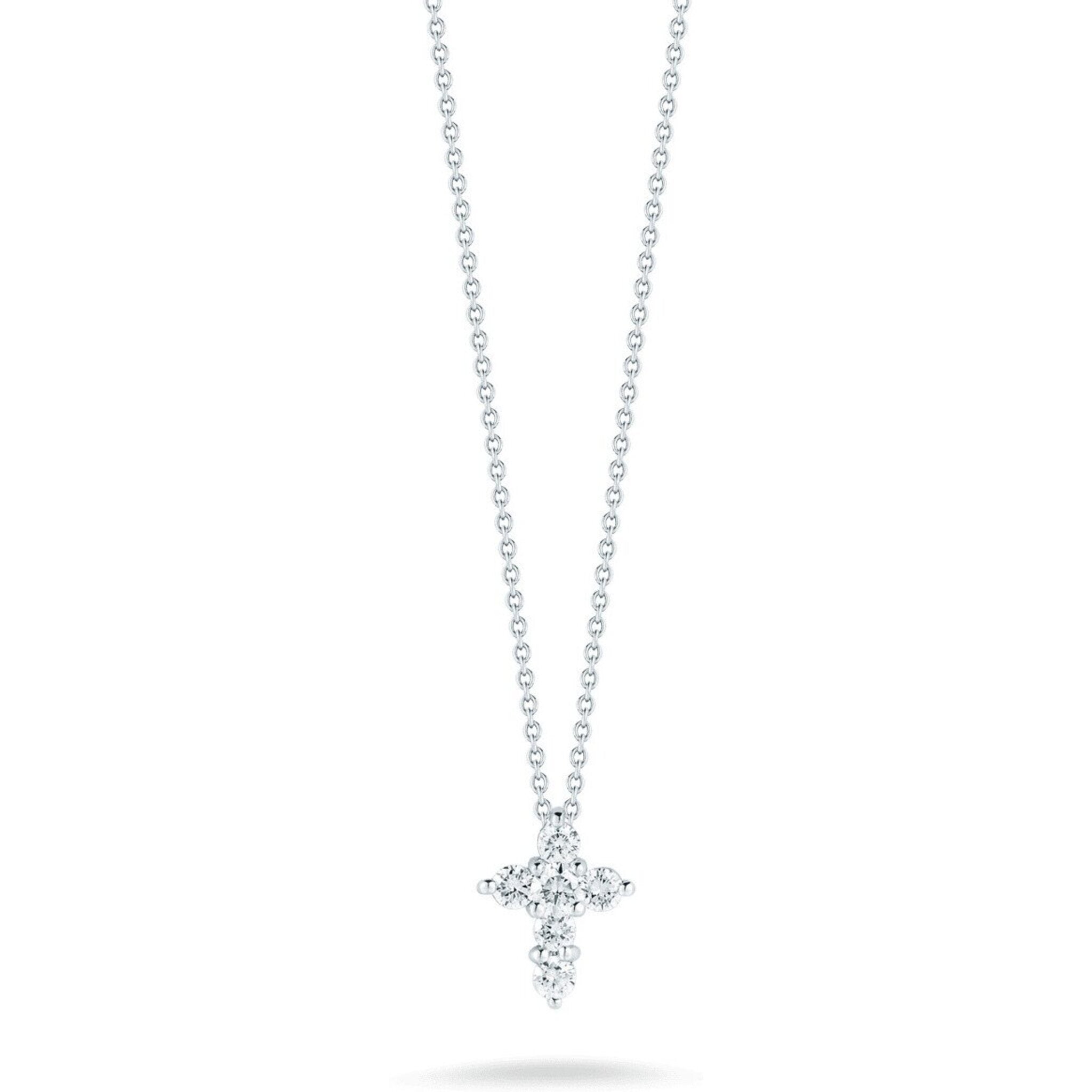 Coin hot sale cross necklace