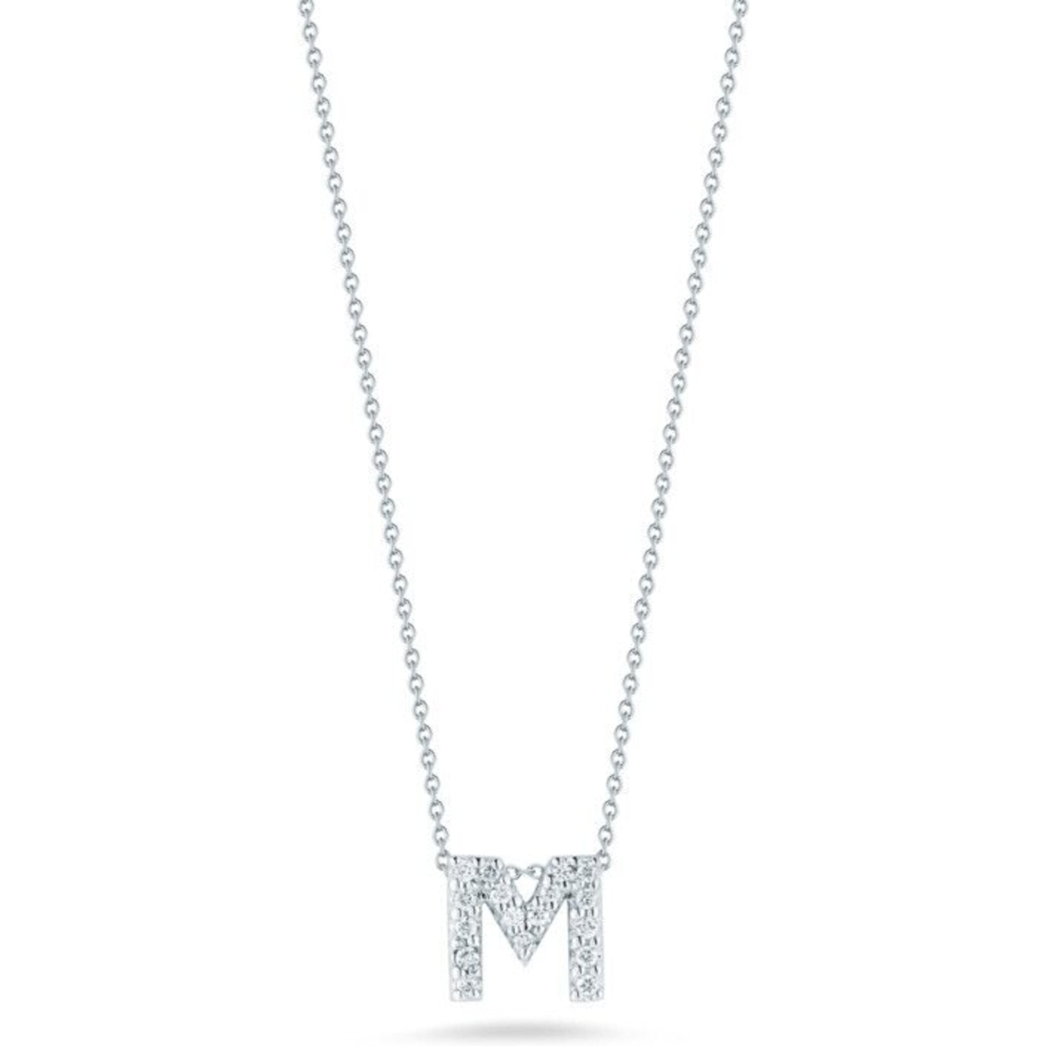 Roberto coin sale initial necklace gold