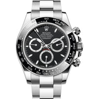 Rolex Cosmograph Daytona Black Dial 40mm Oystersteel - Ref. 126500LN / Pre-Owned