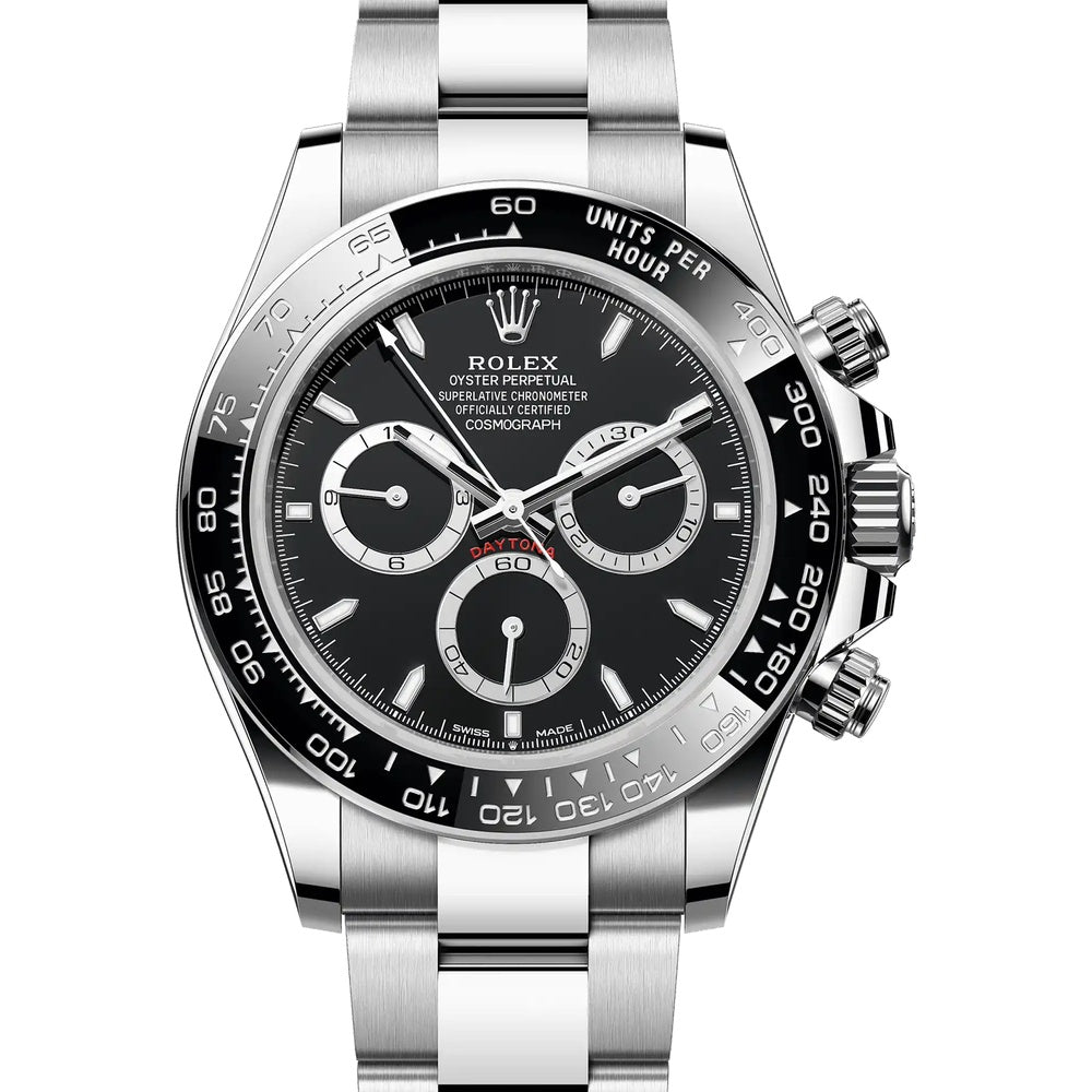 Rolex Cosmograph Daytona Black Dial 40mm Oystersteel - Ref. 126500LN / Pre-Owned