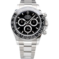 Rolex Cosmograph Daytona Black Dial 40mm Oystersteel - Ref. 126500LN / Pre-Owned