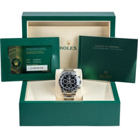Rolex Cosmograph Daytona Black Dial 40mm Oystersteel - Ref. 126500LN / Pre-Owned