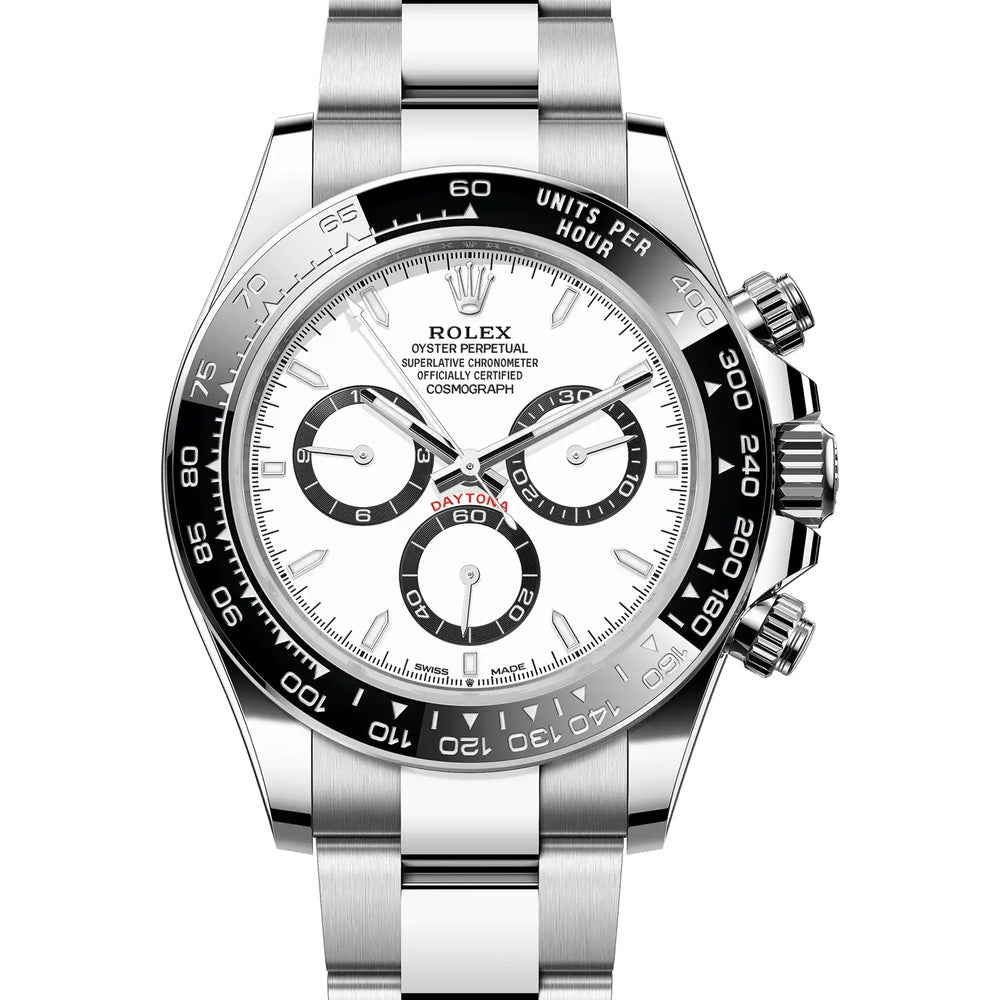 Rolex Cosmograph Daytona "Panda" White Dial 40mm Oystersteel - Ref. 126500LN / Pre-Owned