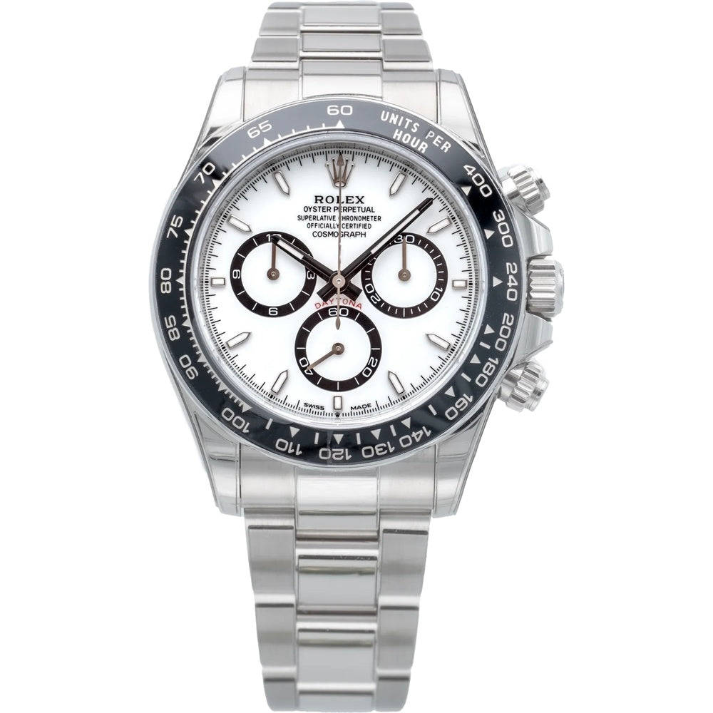 Rolex Cosmograph Daytona "Panda" White Dial 40mm Oystersteel - Ref. 126500LN / Pre-Owned