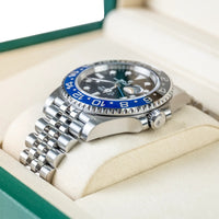 Rolex GMT-Master II "Batgirl" 40mm Oystersteel Jubilee - Ref. 126710BLNR / Pre-Owned