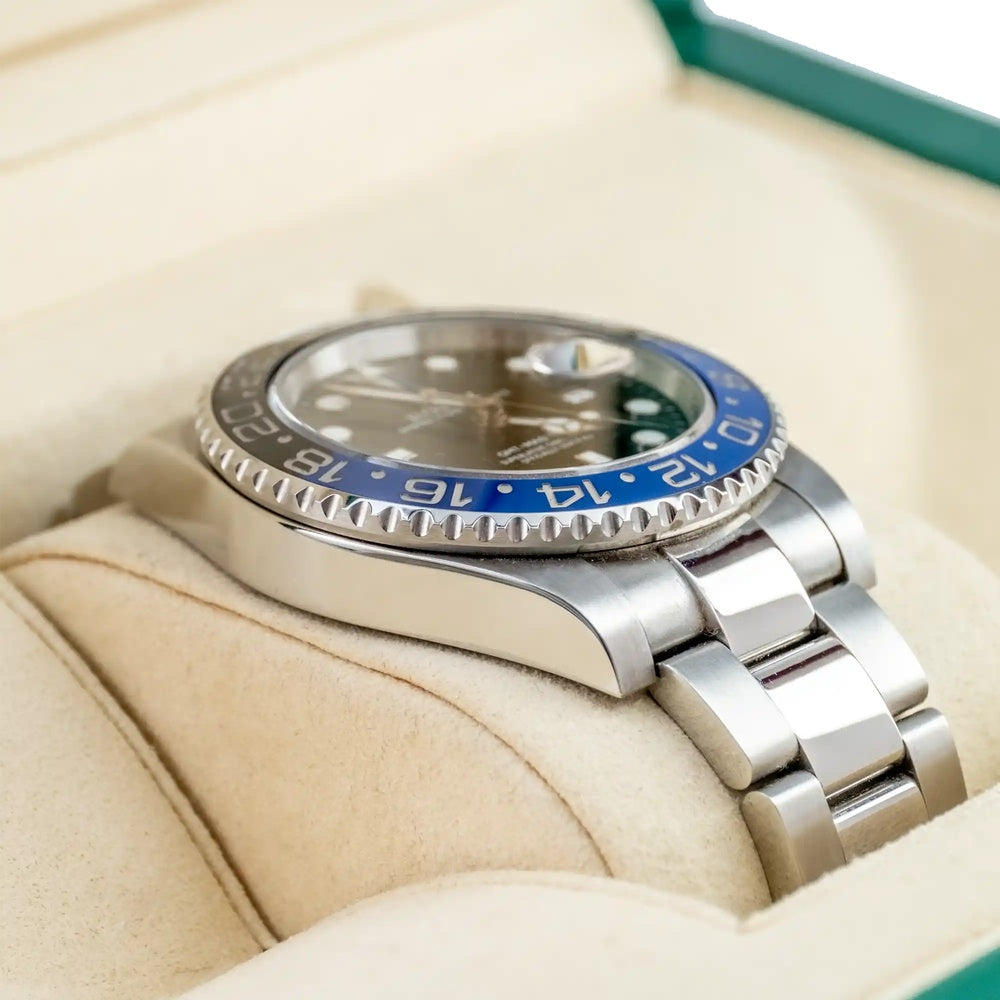 Rolex GMT-Master II "Batman" 40mm Oystersteel Oyster - Ref. 126710BLNR / Pre-Owned