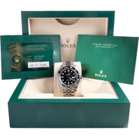 Rolex GMT-Master II "Bruce Wayne" 40mm Oystersteel Jubilee - Ref. 126710GRNR / Pre-Owned