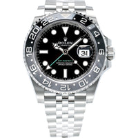 Rolex GMT-Master II "Bruce Wayne" 40mm Oystersteel Jubilee - Ref. 126710GRNR / Pre-Owned