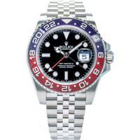 Rolex GMT-Master II "Pepsi" 40mm Oystersteel Jubilee - Ref. 126710BLRO / Pre-Owned
