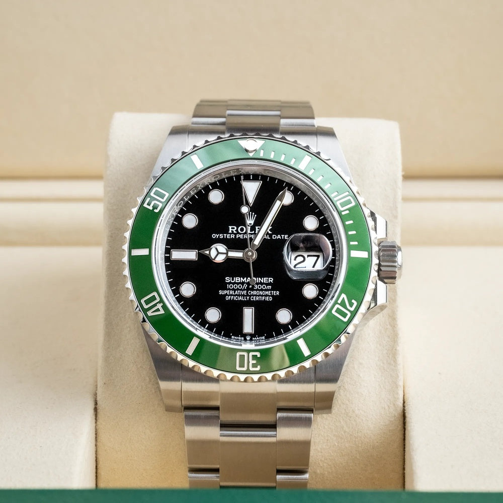 Rolex Submariner Date "Starbucks / Kermit" MK2 41mm - Ref. 126610LV / Pre-Owned