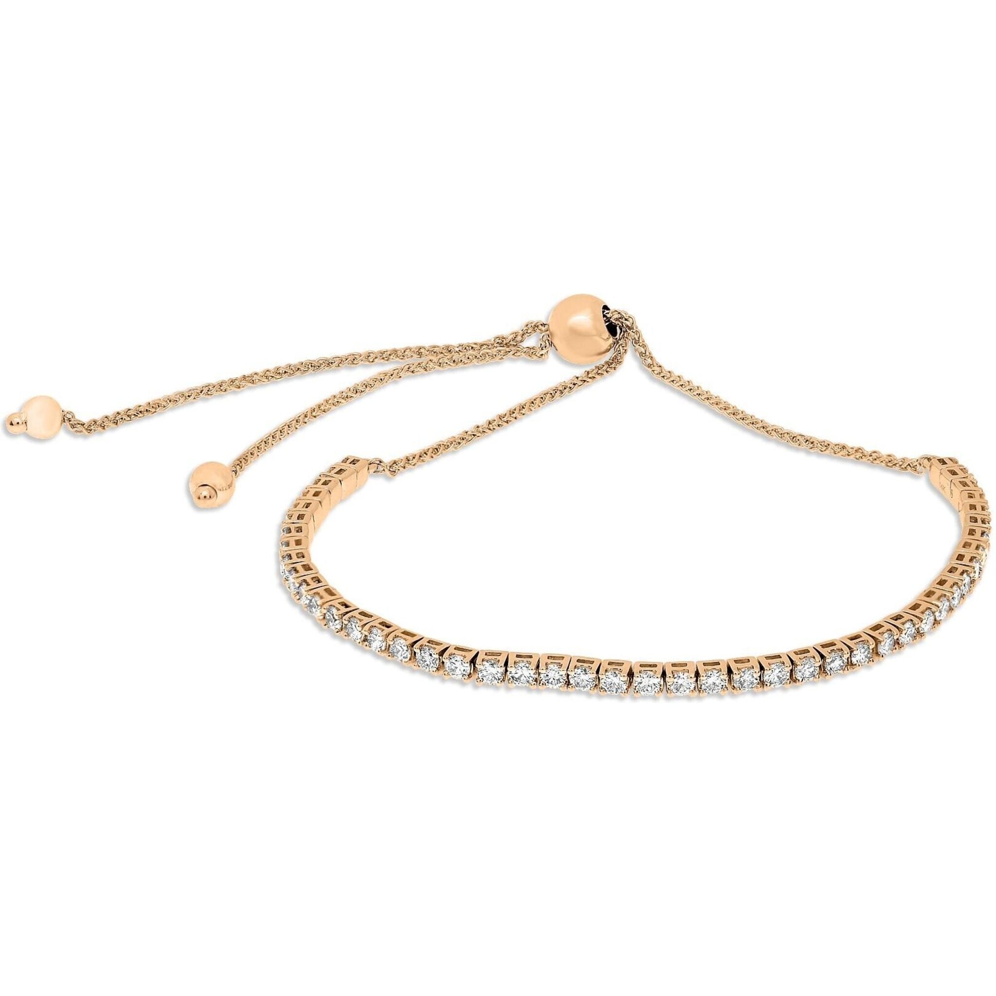 Stackable 1CTTW Diamond Bangle Bracelet – Bella's Fine Jewelers