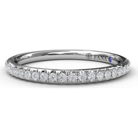Round Diamond Wedding Band with Shared-Prong Setting by Fana - 0.23 Carat Total Diamond Weight
