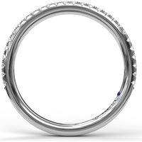 Round Diamond Wedding Band with Shared-Prong Setting by Fana - 0.23 Carat Total Diamond Weight