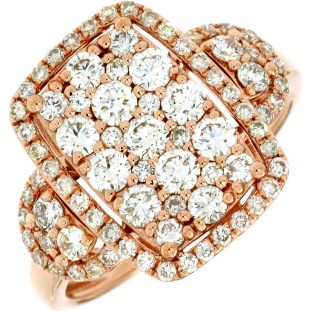 Royal 14K Rose Gold 1.25 Carat Diamond Ring