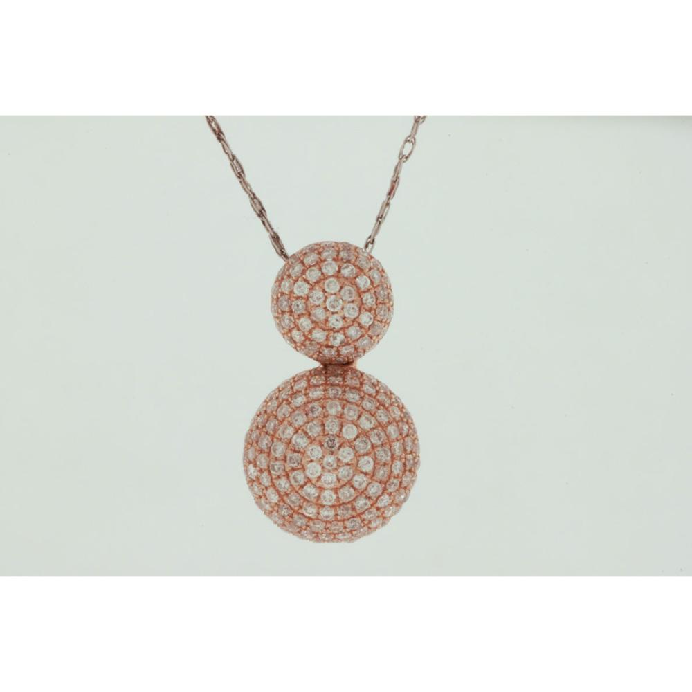 Royal 14K Rose Gold Diamond Pendant - 0.52 Carat