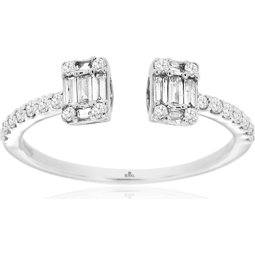 Royal 14K White Gold 0.35 Carat Diamond Ring