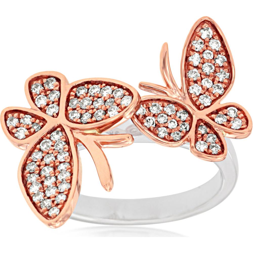 Royal 14K White Gold 0.50 Carat Diamond Ladies Ring