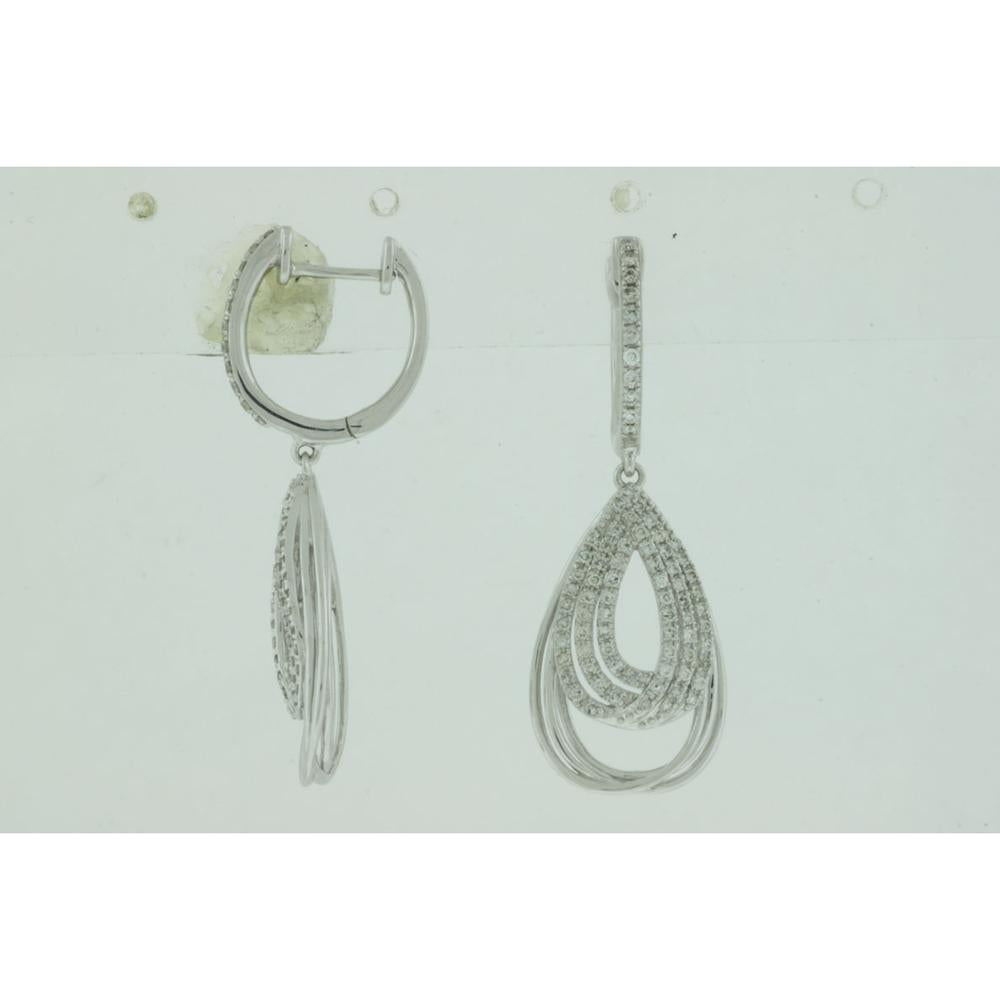 Royal 14K White Gold 0.50 Carat Diamond Stud Earrings