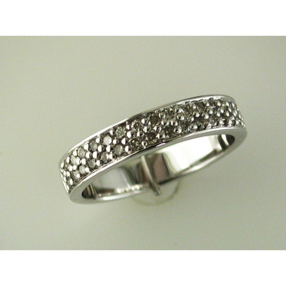Royal 14K White Gold 0.50 Carat Round Diamond Wedding Band