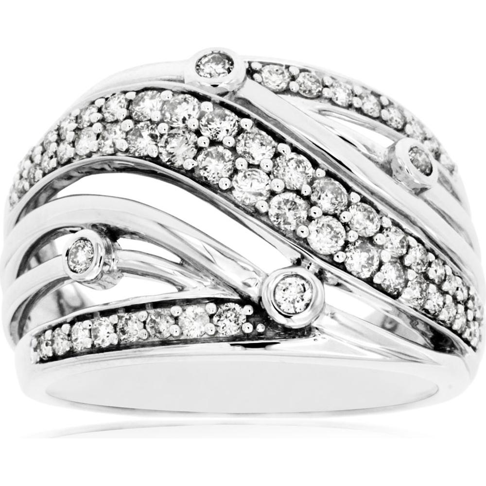 Royal 14K White Gold 0.75 Carat Diamond Engagement Ring