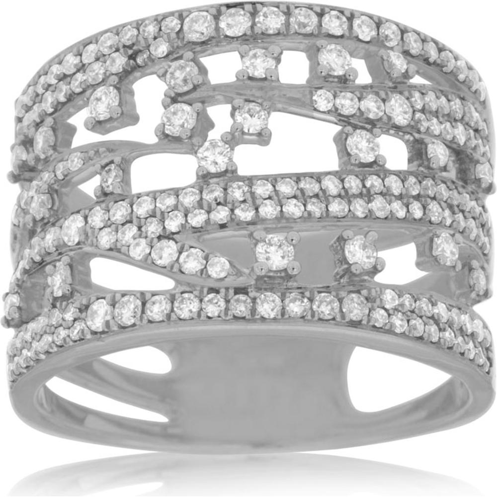 Royal 14K White Gold 0.84 Carat Diamond Ring