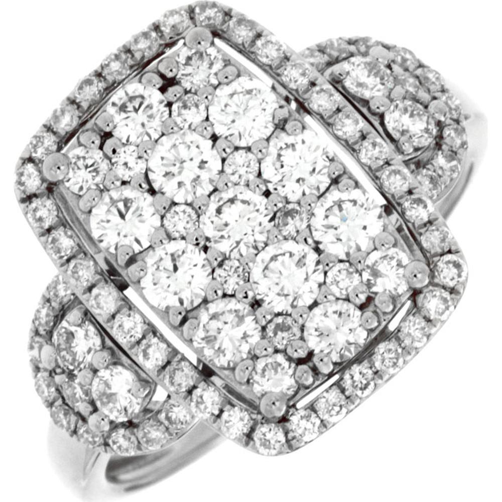 Royal 14K White Gold 1.25 Carat Diamond Ring