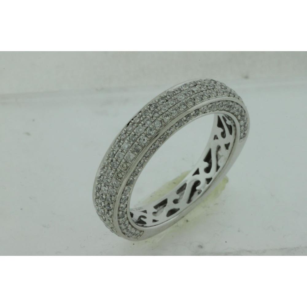 Royal 14K White Gold 1.25 Carat Diamond Wedding Ring