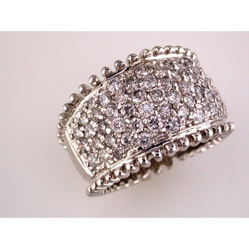 Royal 14K White Gold 1.70 Carat Round Diamond Ring