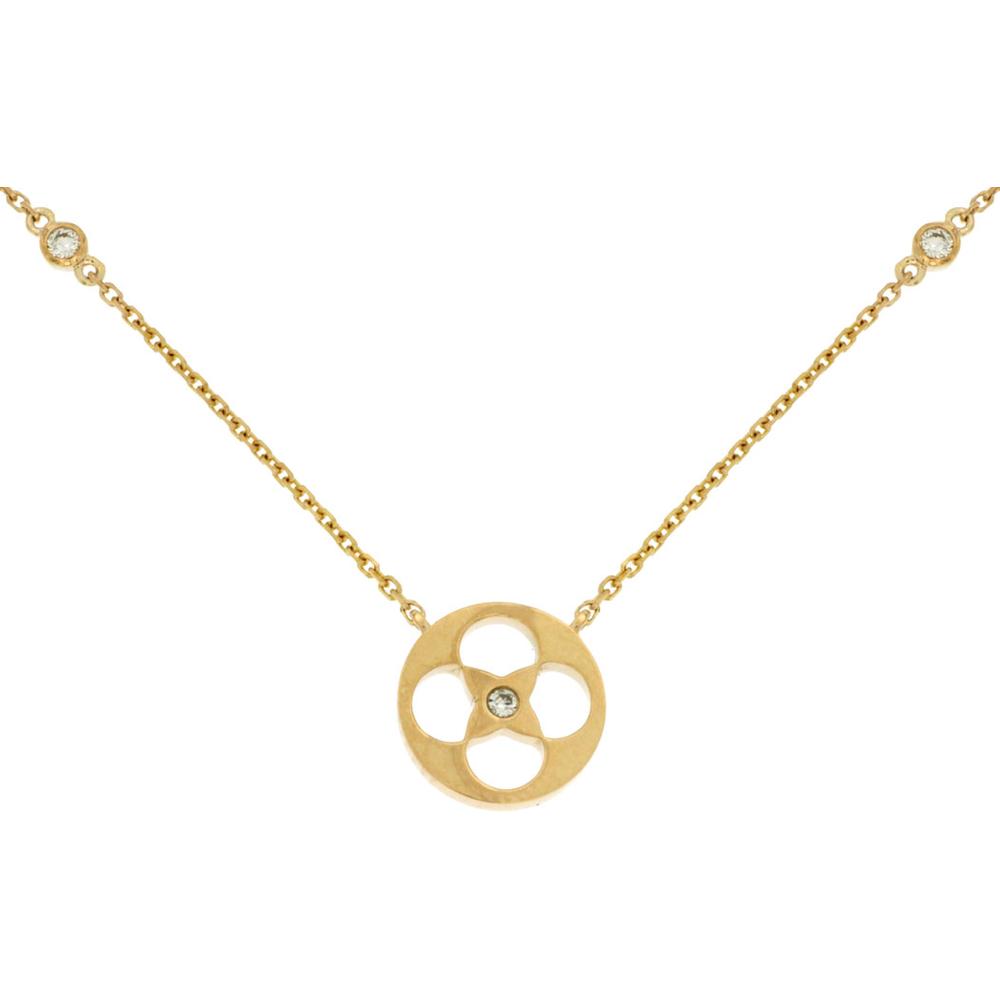 Royal 14K Yellow Gold Diamond Necklace - Timeless Elegance